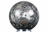 Fluorescent Polished Sodalite-Syenite Sphere - China #319414-2